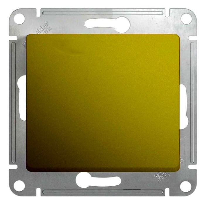 Выключатель одноклавишный перекрестный Schneider Electric GLOSSA, фисташковый, GSL001071