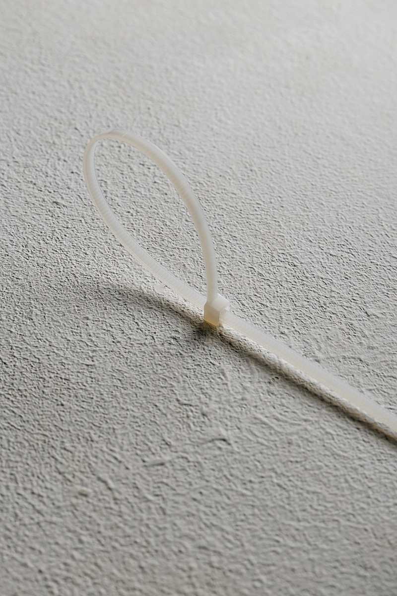 Хомут-стяжка кабельная 3,6х150 нейлон бел (уп.100шт) DYNEL